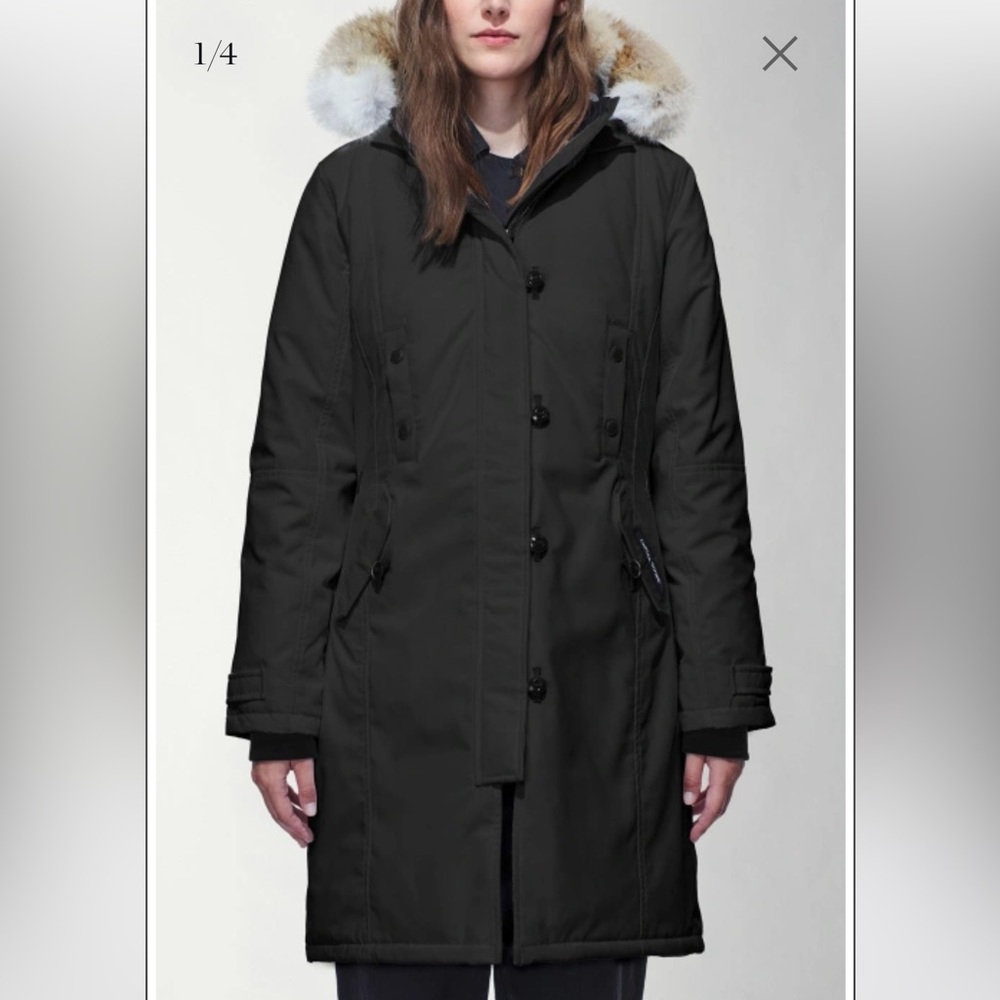 Canada Goose Kensington Slim Fit Down Parka